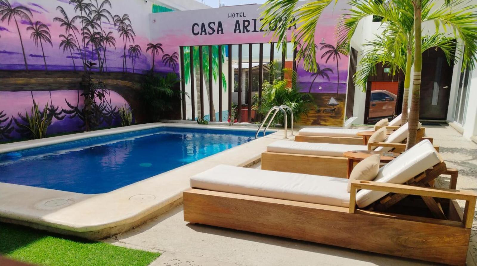 Casa Arizona Hotell Brisas de Zicatela Exteriör bild